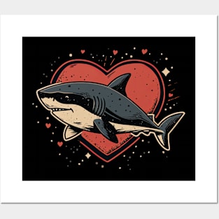 Love shark Posters and Art